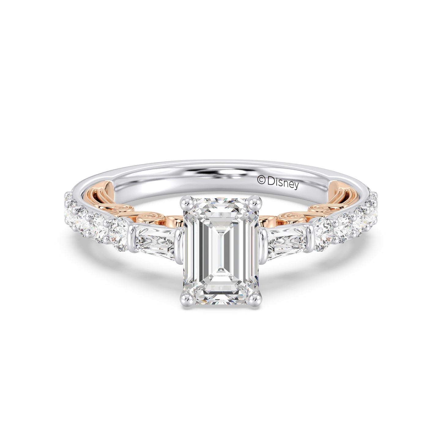 Enchanted Star Lab Grown Diamond 14K Gold Rapunzel Engagement Ring