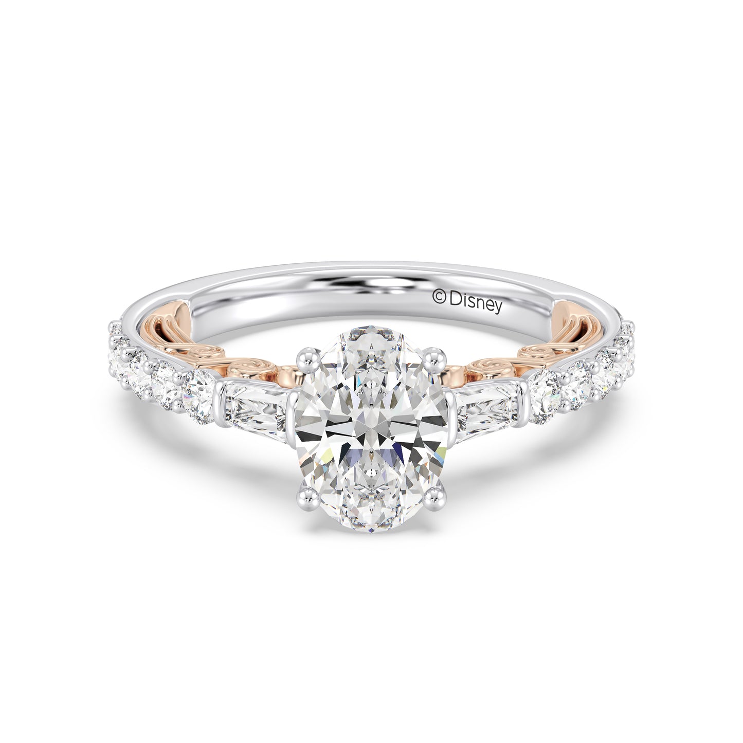 Enchanted Star Lab Grown Diamond 14K Gold Rapunzel Engagement Ring