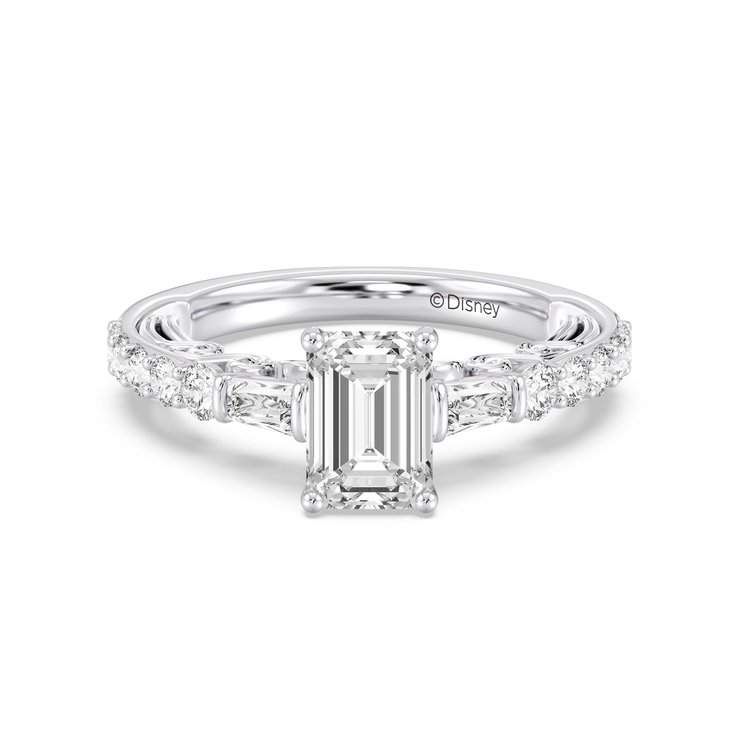 Enchanted Star Lab Grown Diamond 14K Gold Rapunzel Engagement Ring