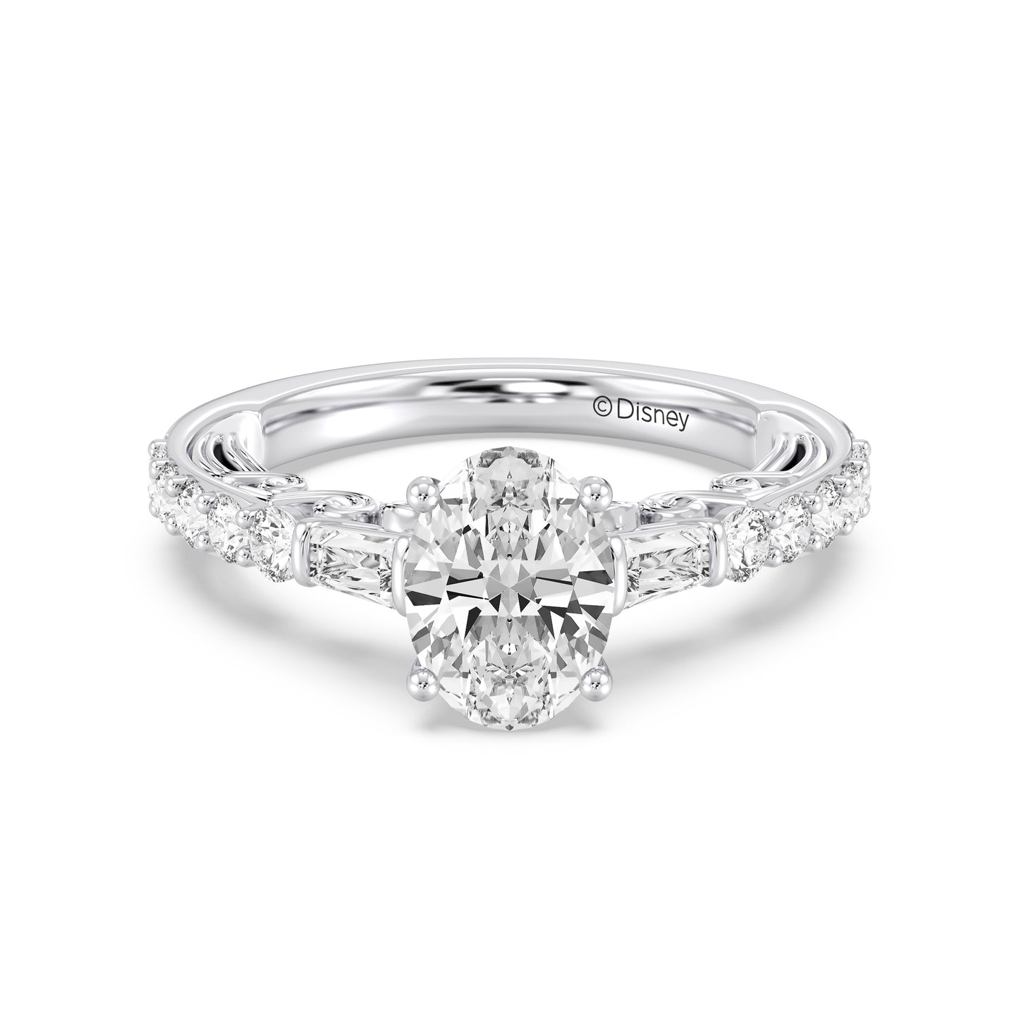 Enchanted Star Lab Grown Diamond 14K Gold Rapunzel Engagement Ring