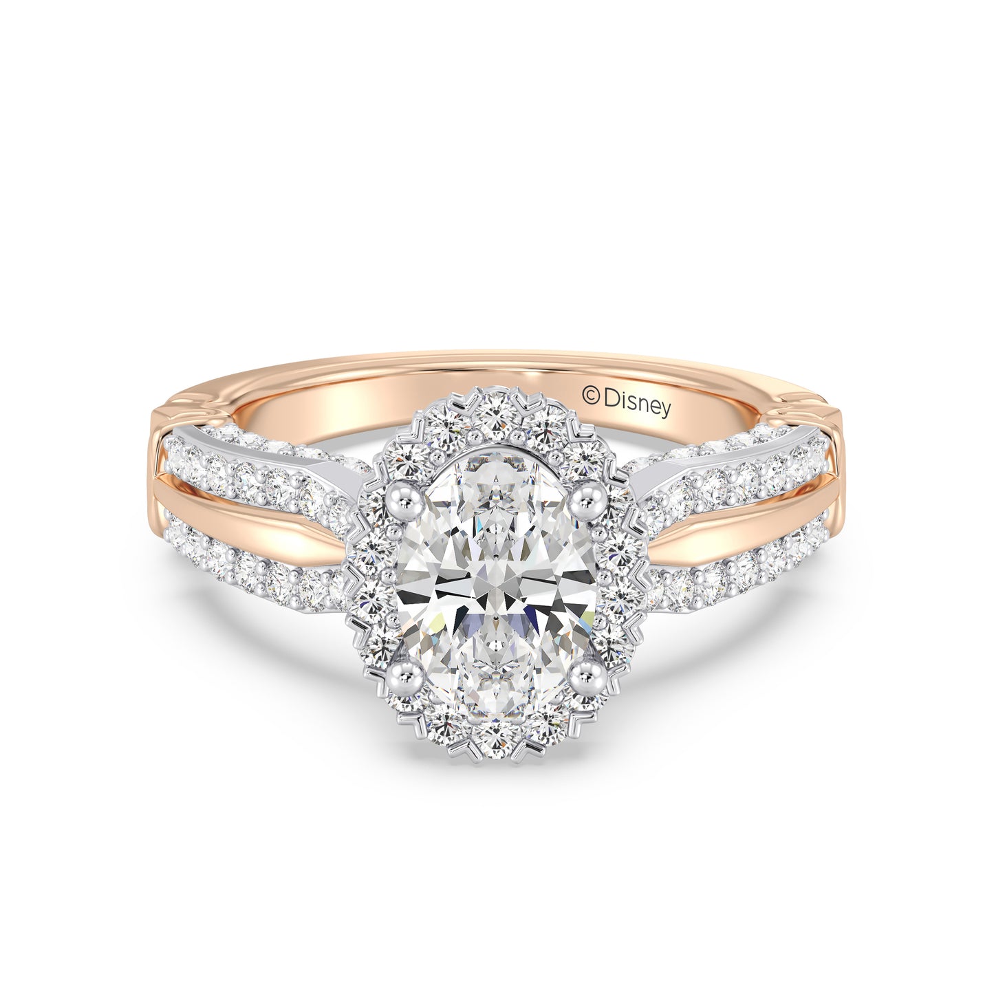 Enchanted Star Lab Grown Diamond Aurora Crown Engagement Ring