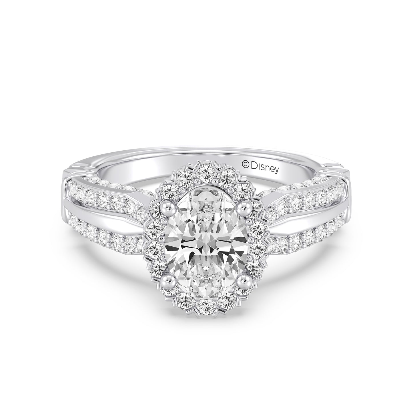 Enchanted Star Lab Grown Diamond Aurora Crown Engagement Ring