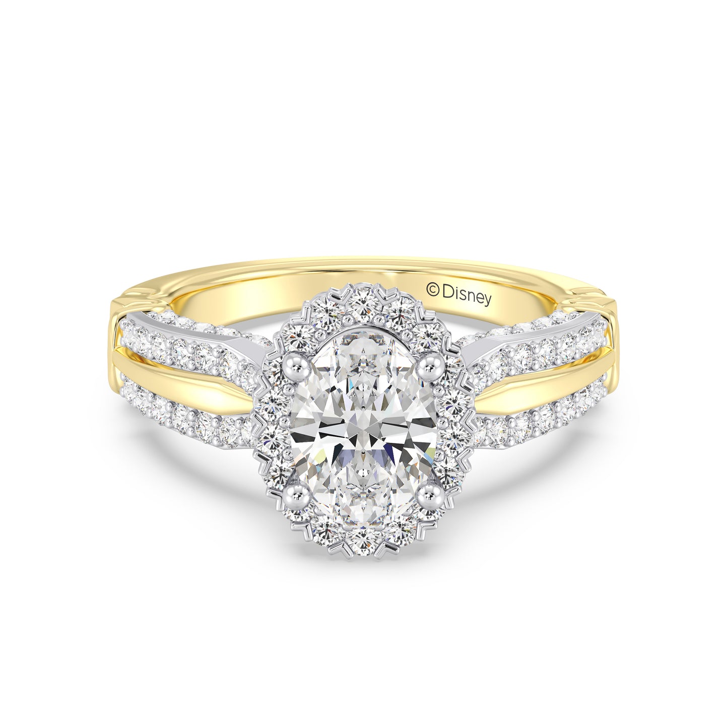 Enchanted Star Lab Grown Diamond Aurora Crown Engagement Ring