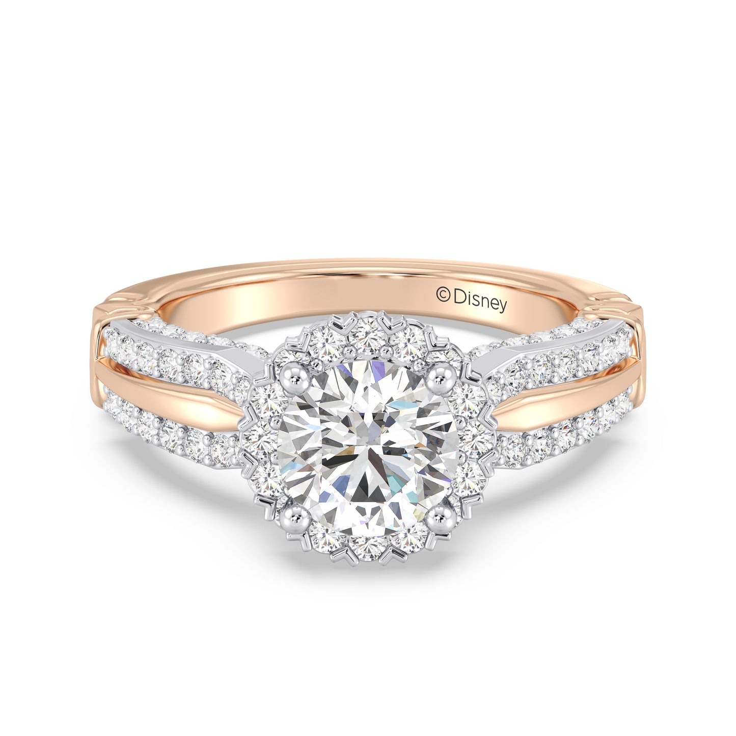 Enchanted Star Lab Grown Diamond Aurora Crown Engagement Ring