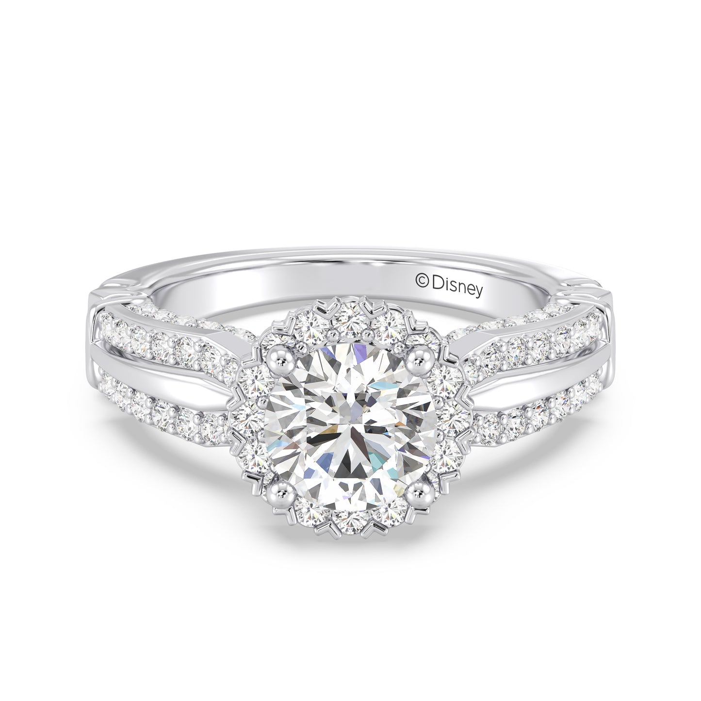 Enchanted Star Lab Grown Diamond Aurora Crown Engagement Ring