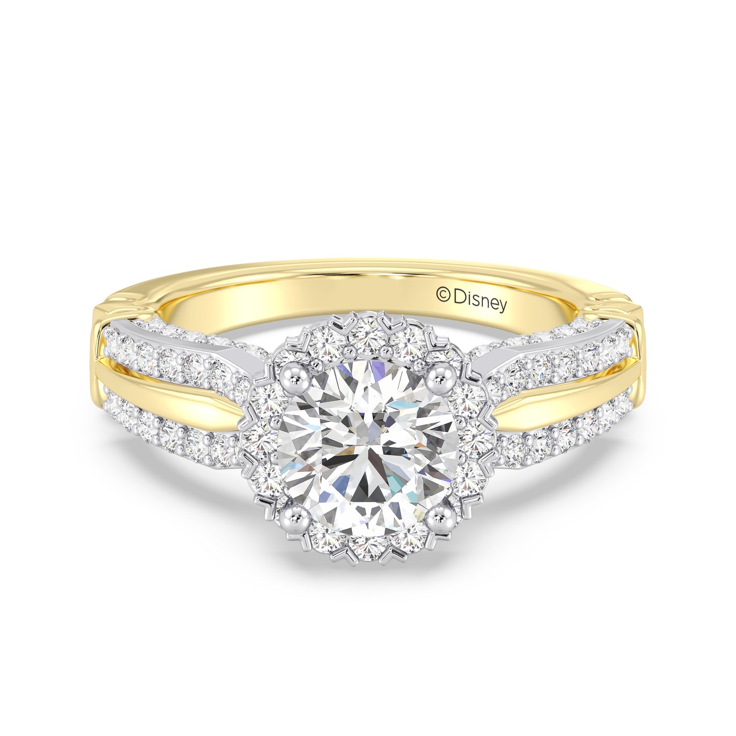 Enchanted Star Lab Grown Diamond Aurora Crown Engagement Ring
