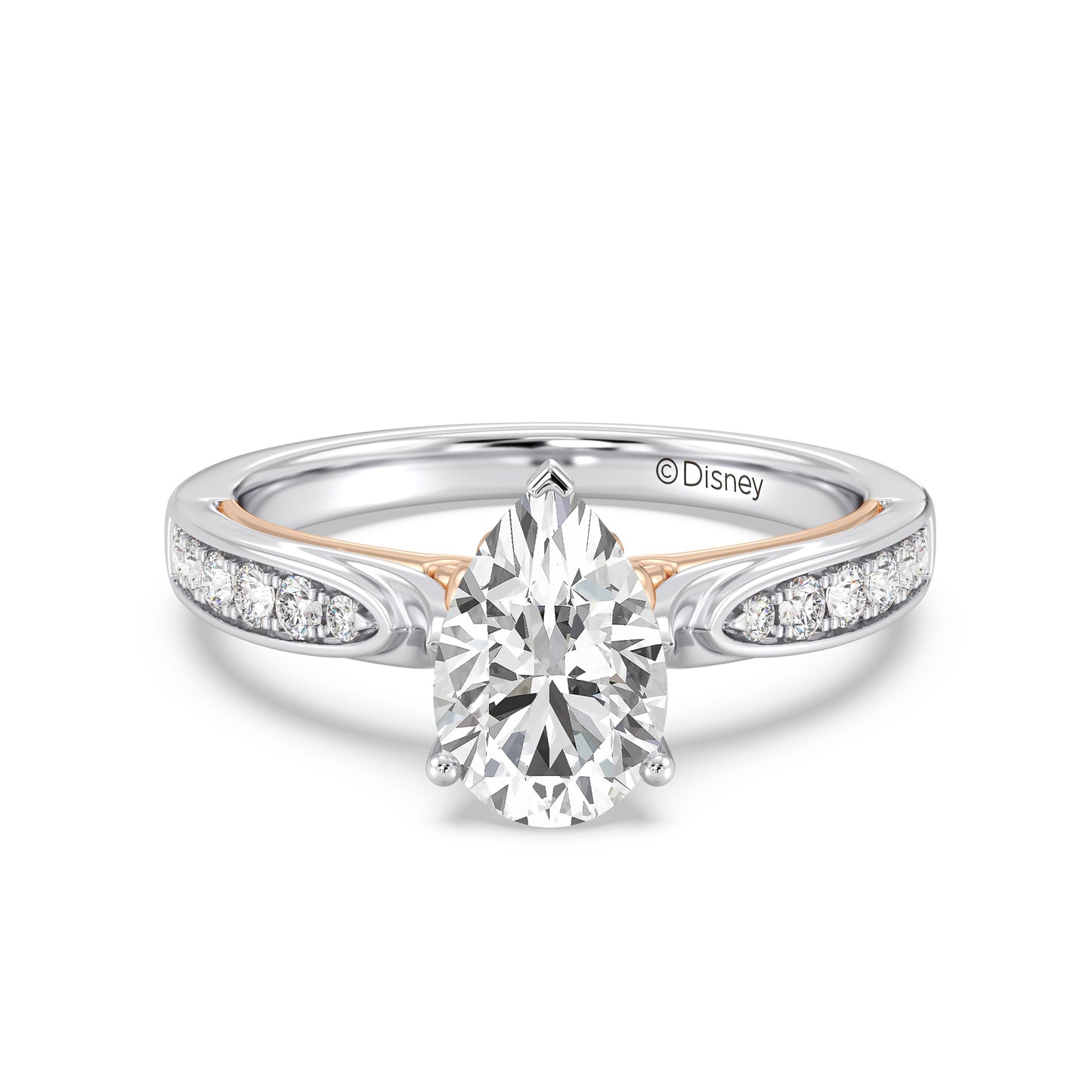Enchanted Star Lab Grown Diamond 14K Gold Ariel Engagement Ring