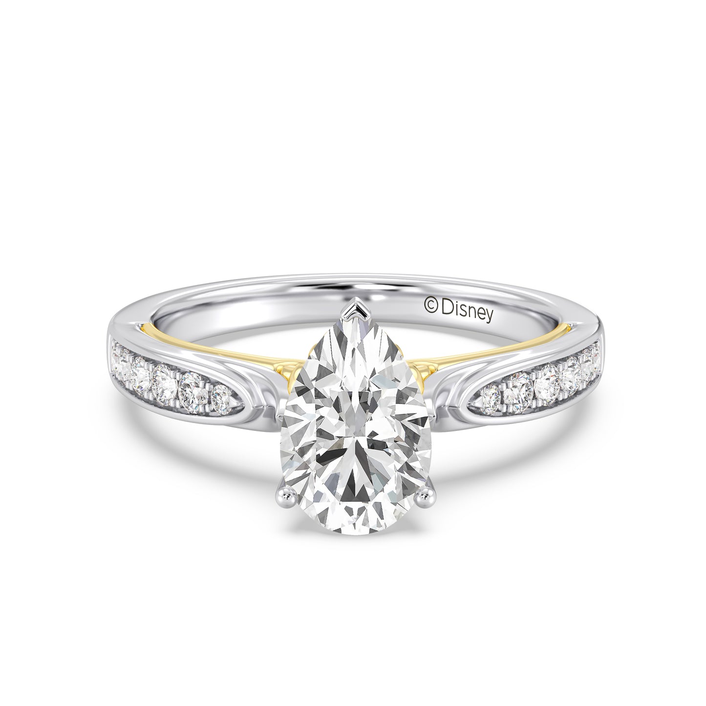 Enchanted Star Lab Grown Diamond 14K Gold Ariel Engagement Ring