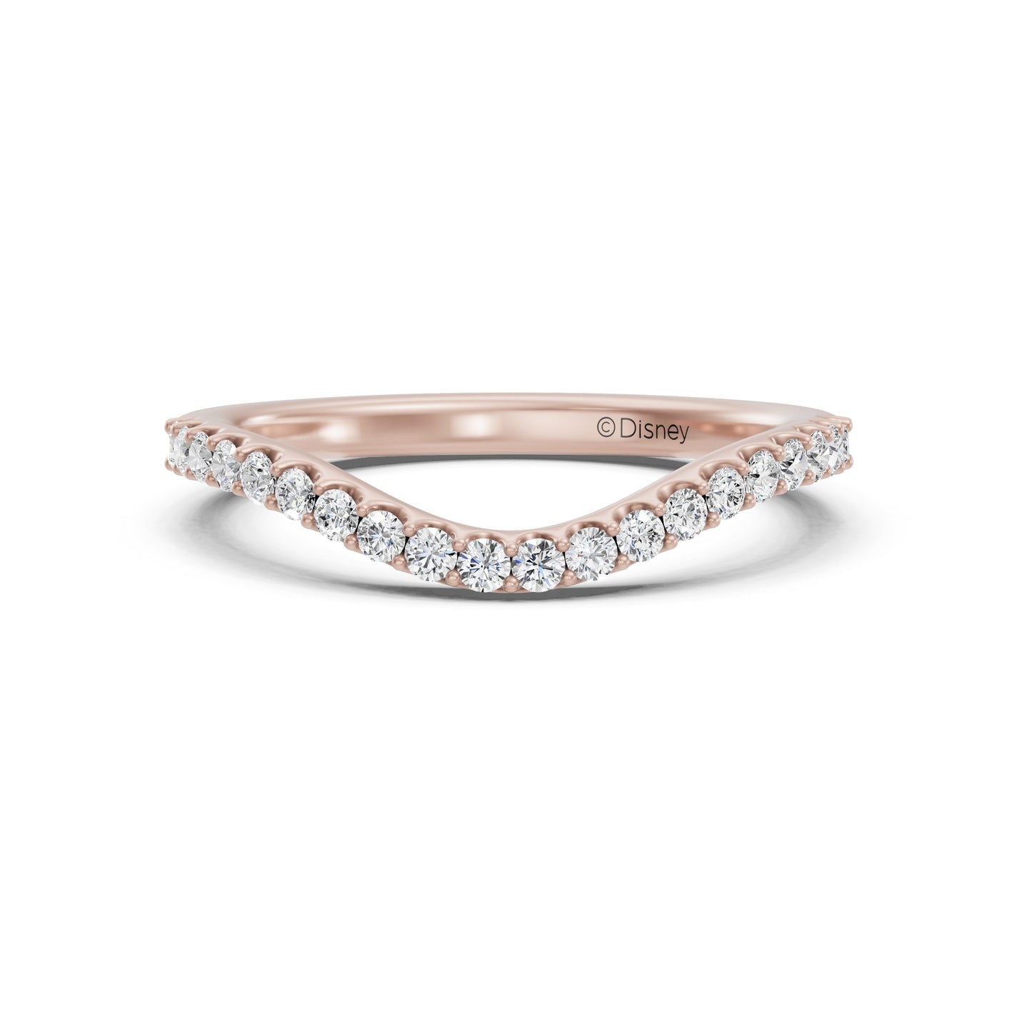 Enchanted Star Lab Grown Diamond 14K Gold with 1/3 CTTW Majestic Princess Wedding Band
