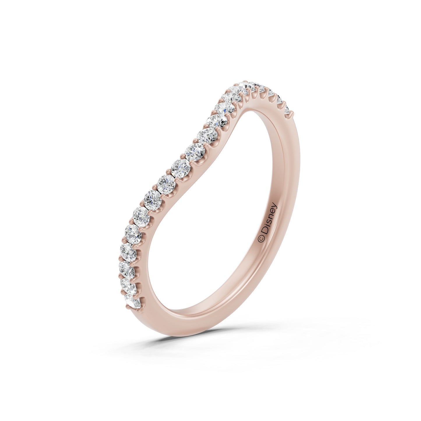 Enchanted Star Lab Grown Diamond 14K Gold with 1/3 CTTW Majestic Princess Wedding Band