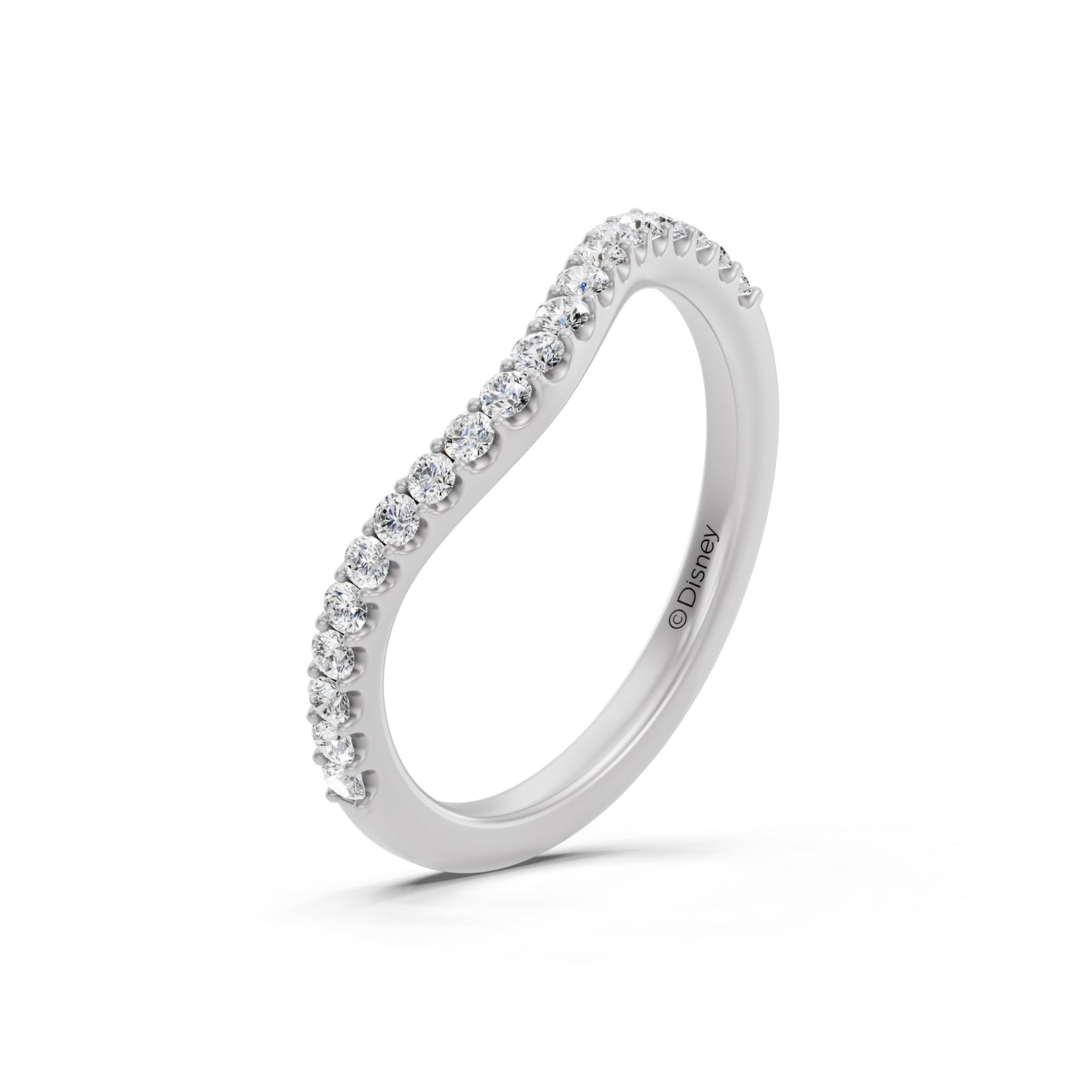 Enchanted Star Lab Grown Diamond 14K Gold with 1/3 CTTW Majestic Princess Wedding Band