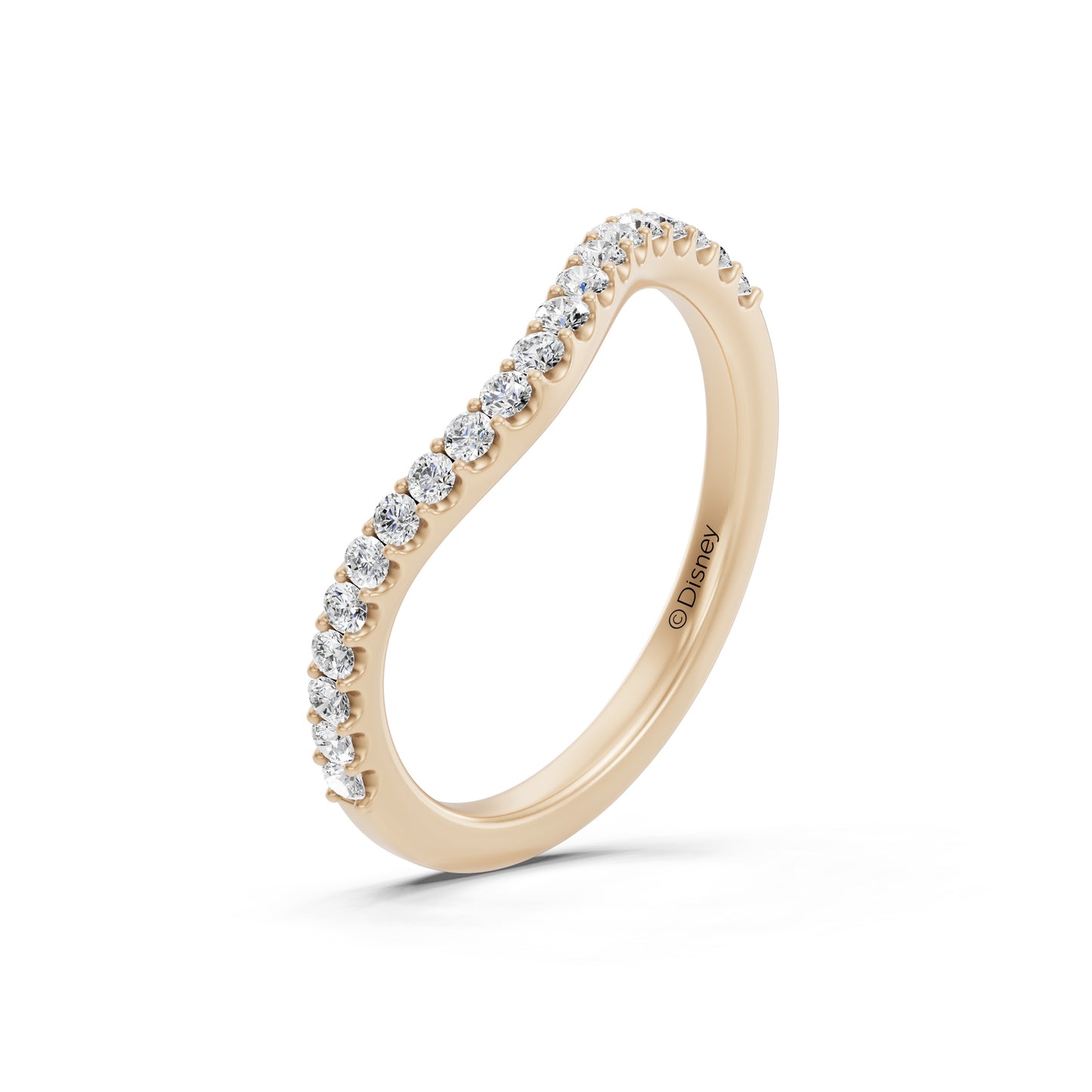 Enchanted Star Lab Grown Diamond 14K Gold with 1/3 CTTW Majestic Princess Wedding Band