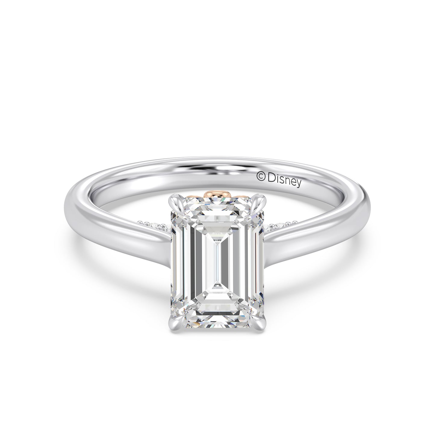 Enchanted Star Lab Grown Diamond With 14K Gold, Disney’s Ariel Solitaire Engagement Ring