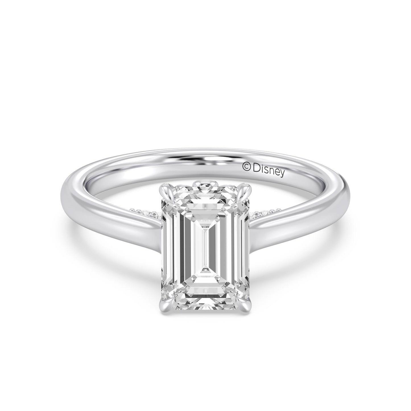 Enchanted Star Lab Grown Diamond With 14K Gold, Disney’s Ariel Solitaire Engagement Ring