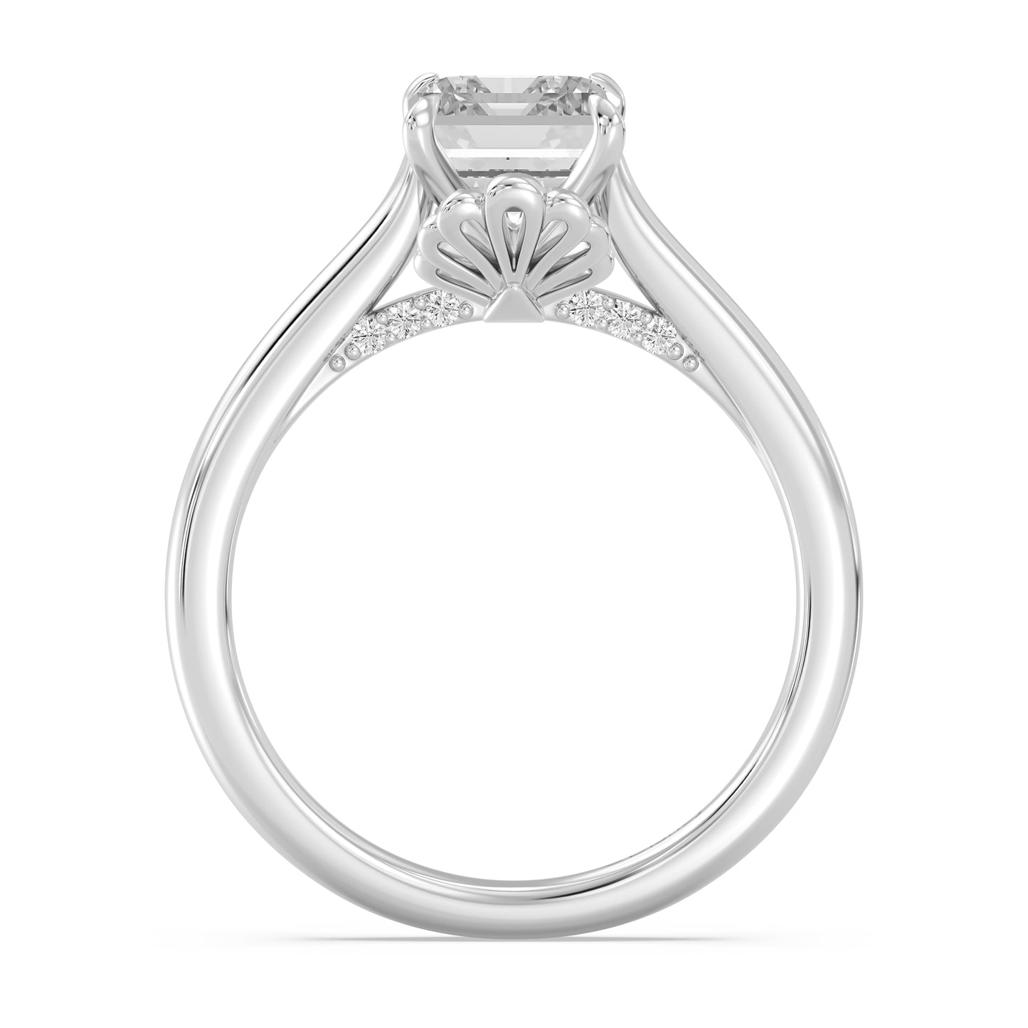 Enchanted Star Lab Grown Diamond With 14K Gold, Disney’s Ariel Solitaire Engagement Ring