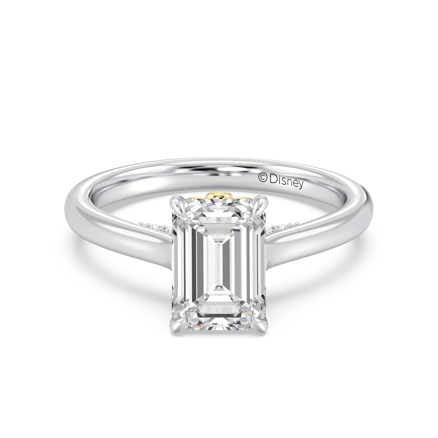 Enchanted Star Lab Grown Diamond With 14K Gold, Disney’s Ariel Solitaire Engagement Ring