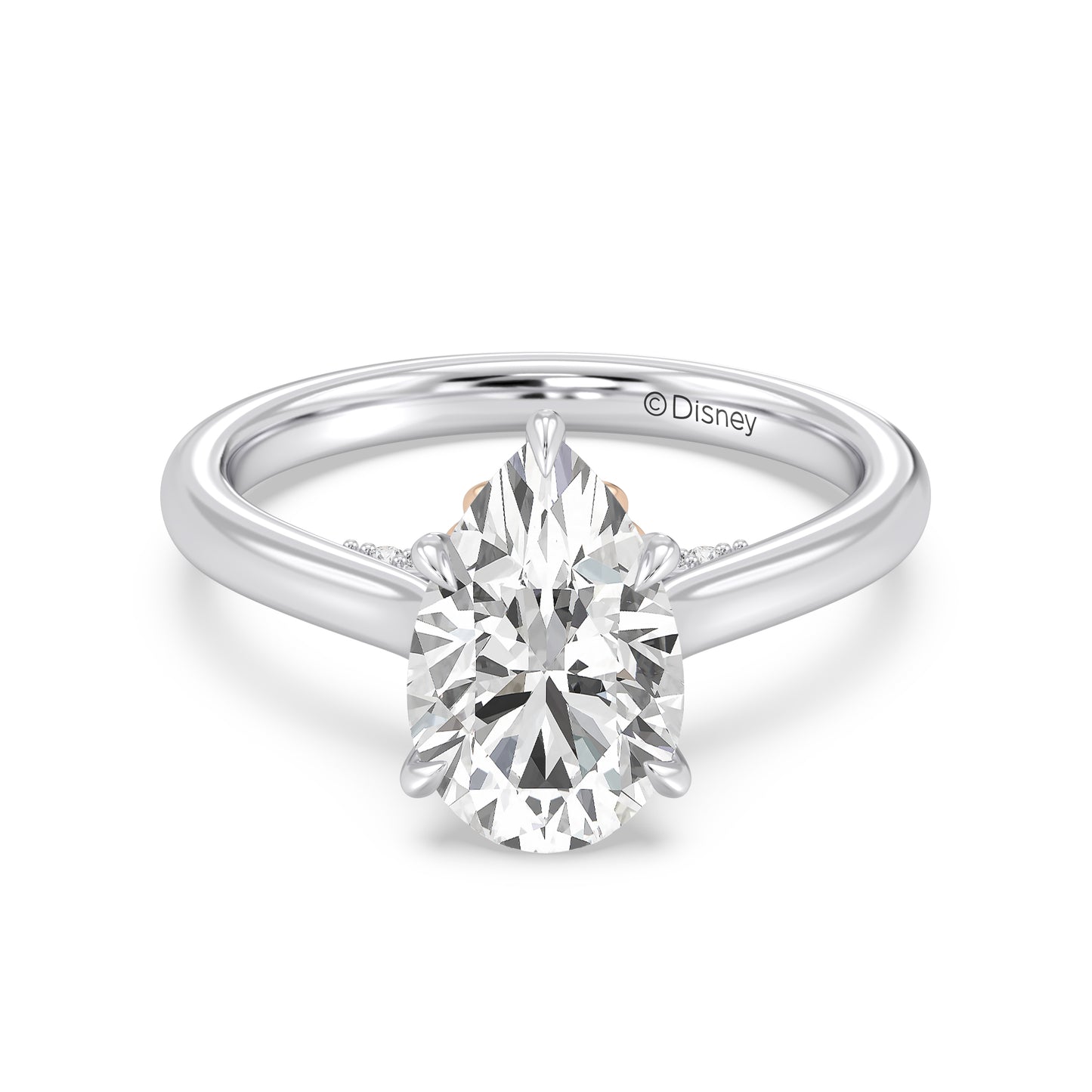 Enchanted Star Lab Grown Diamond With 14K Gold, Disney’s Ariel Solitaire Engagement Ring