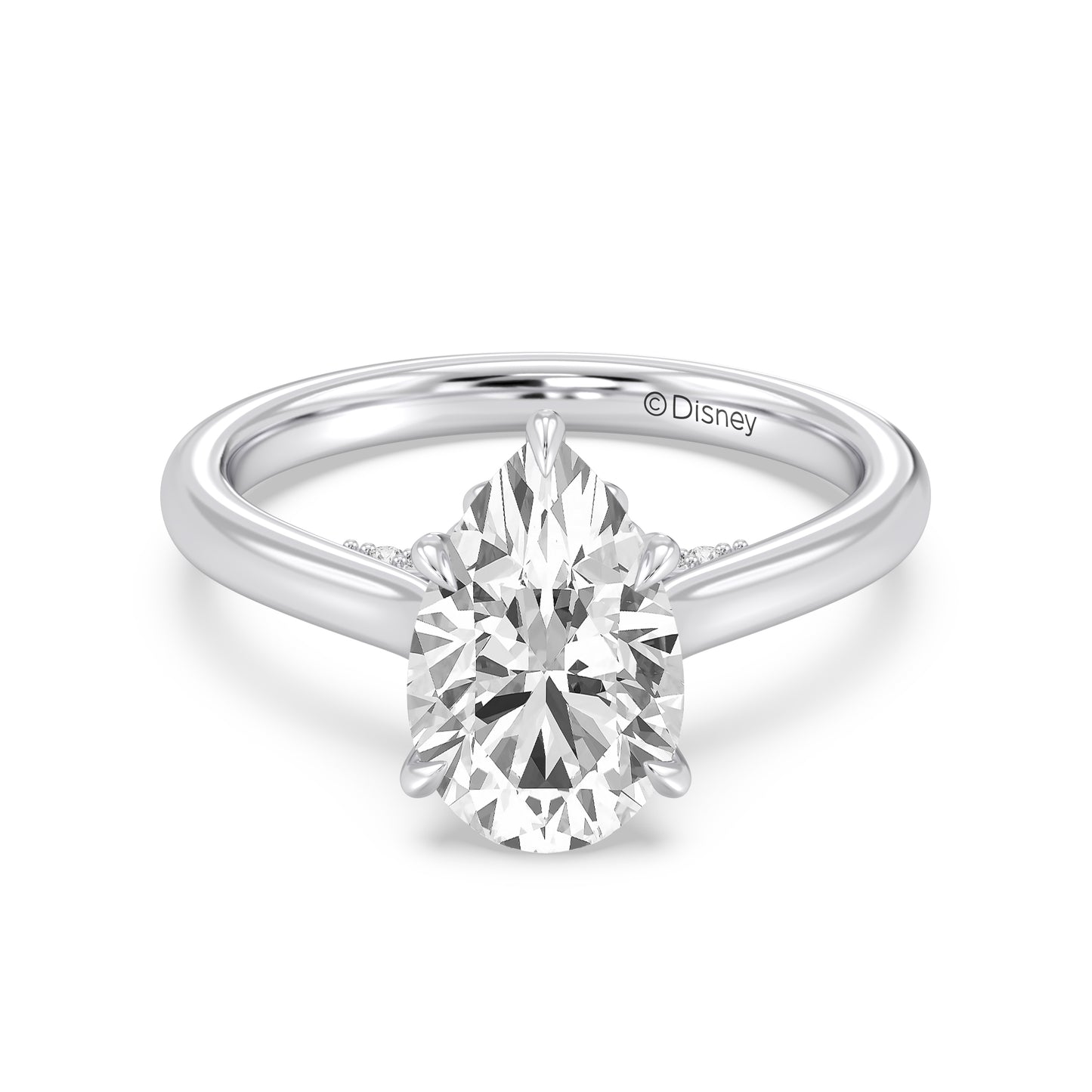 Enchanted Star Lab Grown Diamond With 14K Gold, Disney’s Ariel Solitaire Engagement Ring
