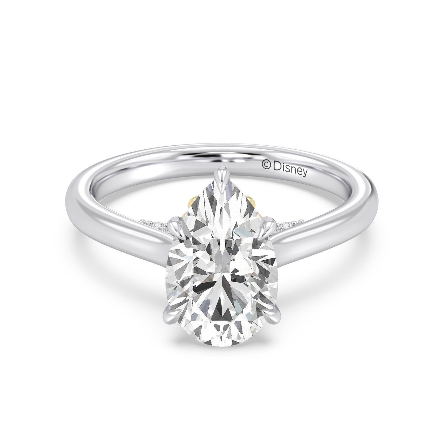 Enchanted Star Lab Grown Diamond With 14K Gold, Disney’s Ariel Solitaire Engagement Ring