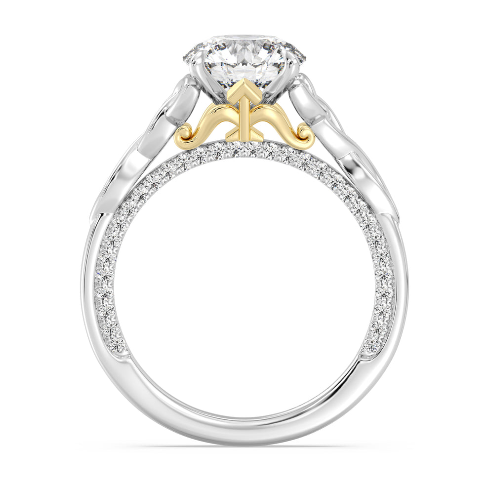 Disney's Merida Inspired 1 3/4 CTTW Round Cut Lab Grown Diamond Celtic ...