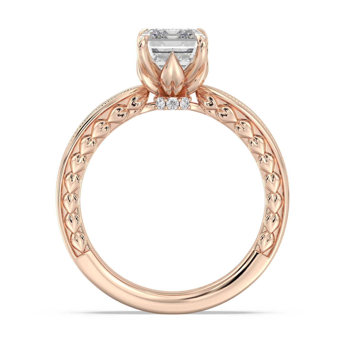 Enchanted Star Lab Grown Diamond And 14K Gold Disney Princess Anna Vintage Engagement Ring