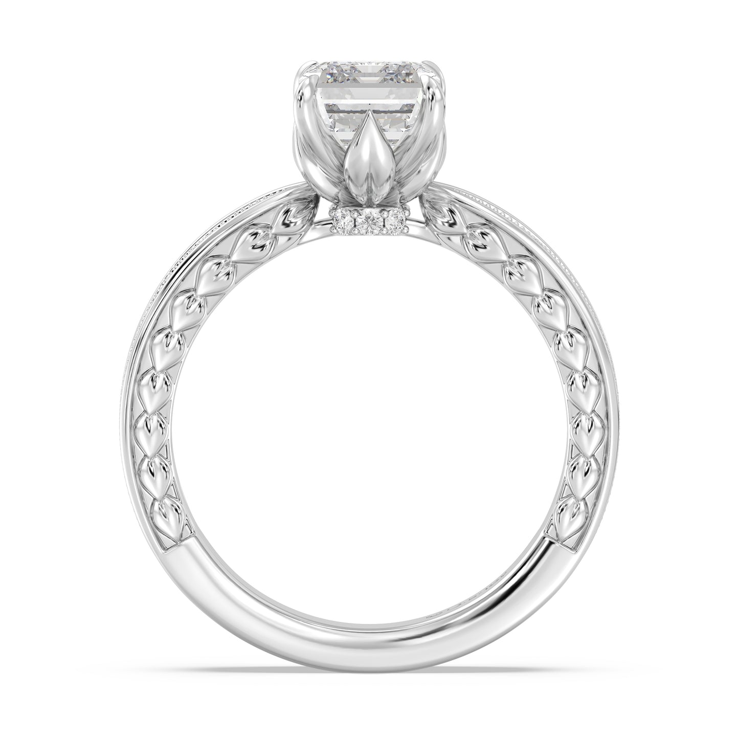 Enchanted Star Lab Grown Diamond And 14K Gold Disney Princess Anna Vintage Engagement Ring