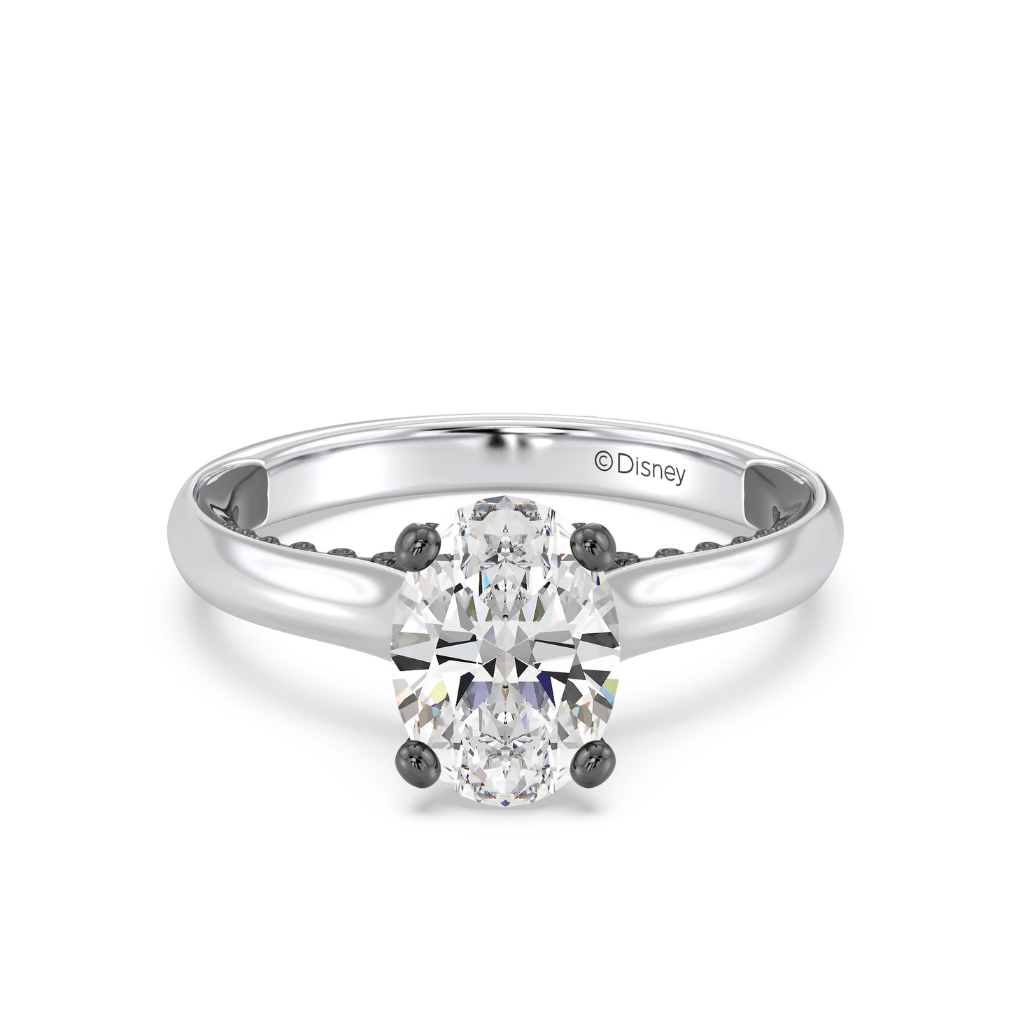 Enchanted Star Lab Grown Diamond with 14K Gold, Disney’s Ursula Solitaire Engagement Ring