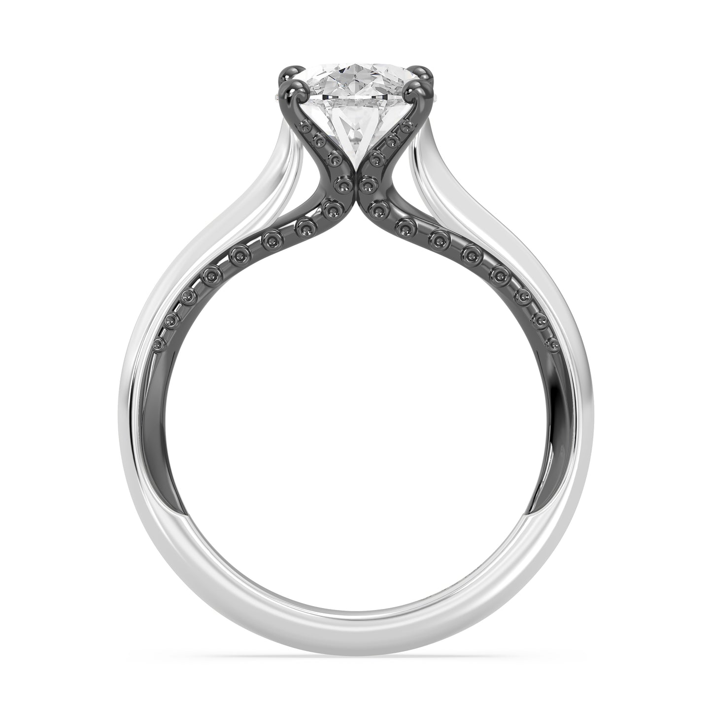 Enchanted Star Lab Grown Diamond with 14K Gold, Disney’s Ursula Solitaire Engagement Ring