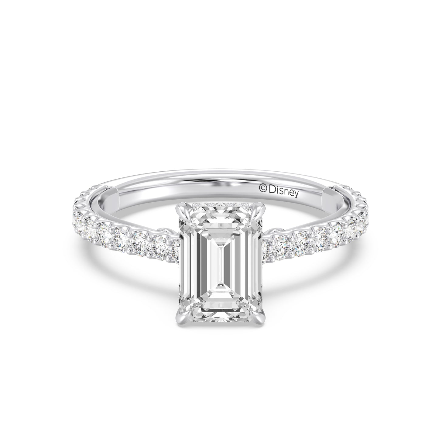 Enchanted Star Lab Grown Diamond And 14K Gold, Disney Princess Cinderella Carriage Engagement Ring