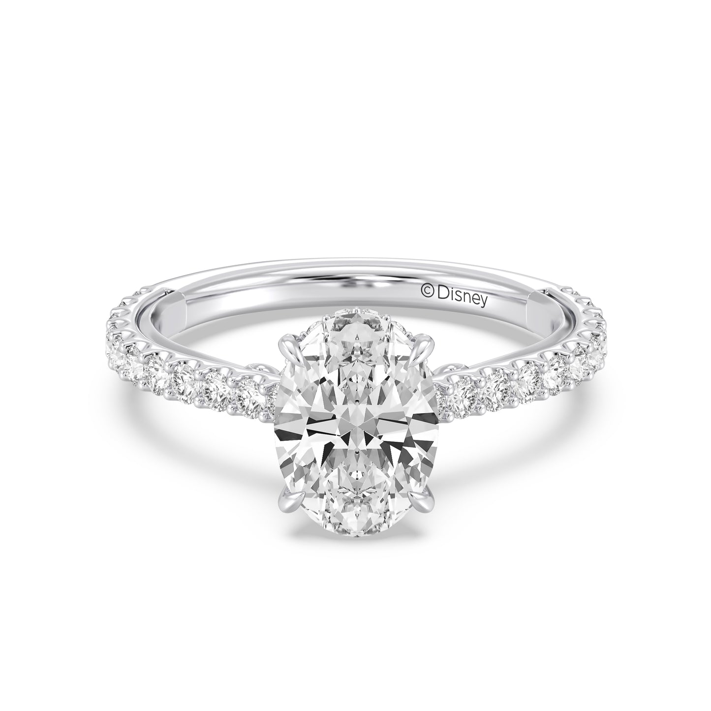 Enchanted Star Lab Grown Diamond And 14K Gold, Disney Princess Cinderella Carriage Engagement Ring