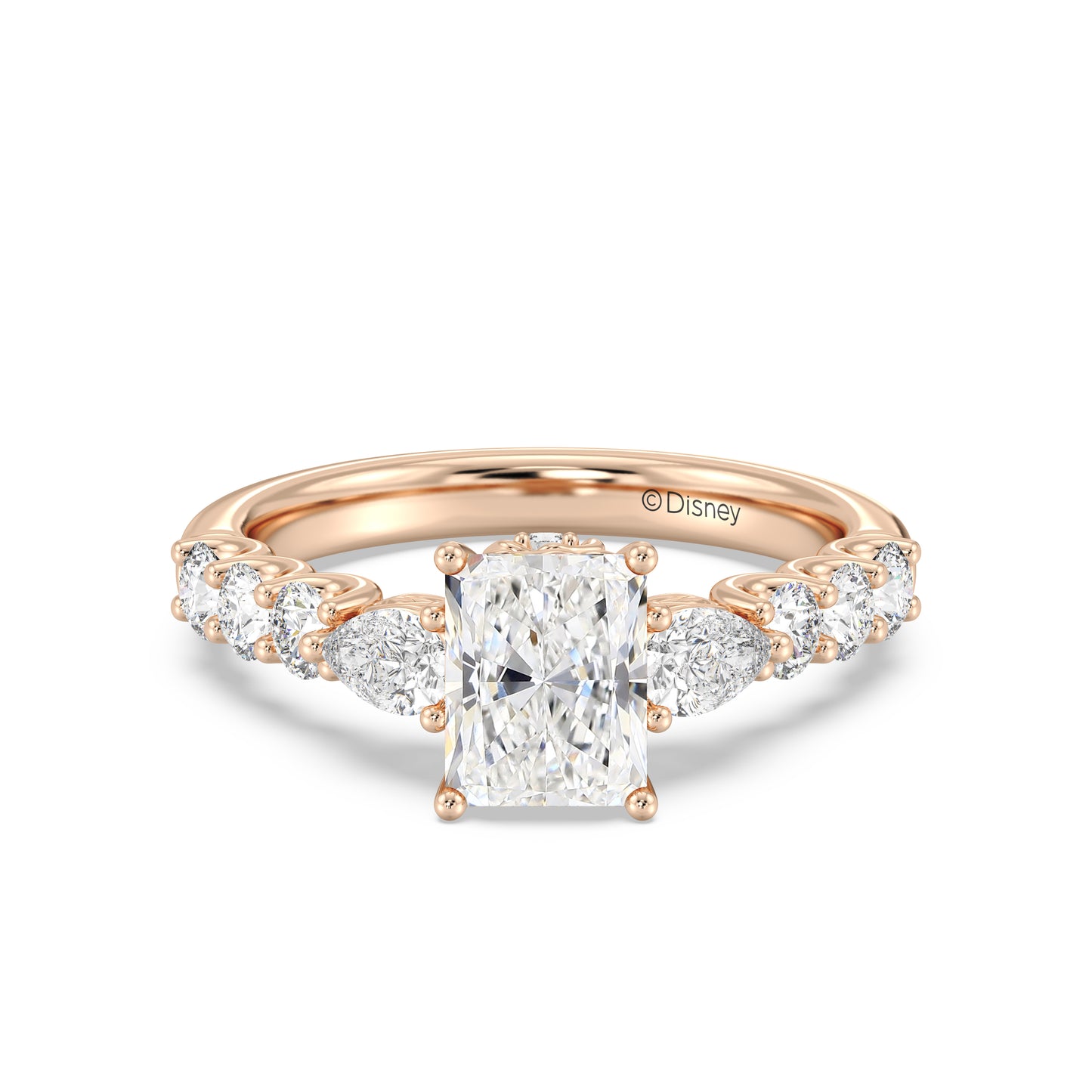 Enchanted Star Lab Grown Diamond 14K Gold Belle Gallery Engagement Ring