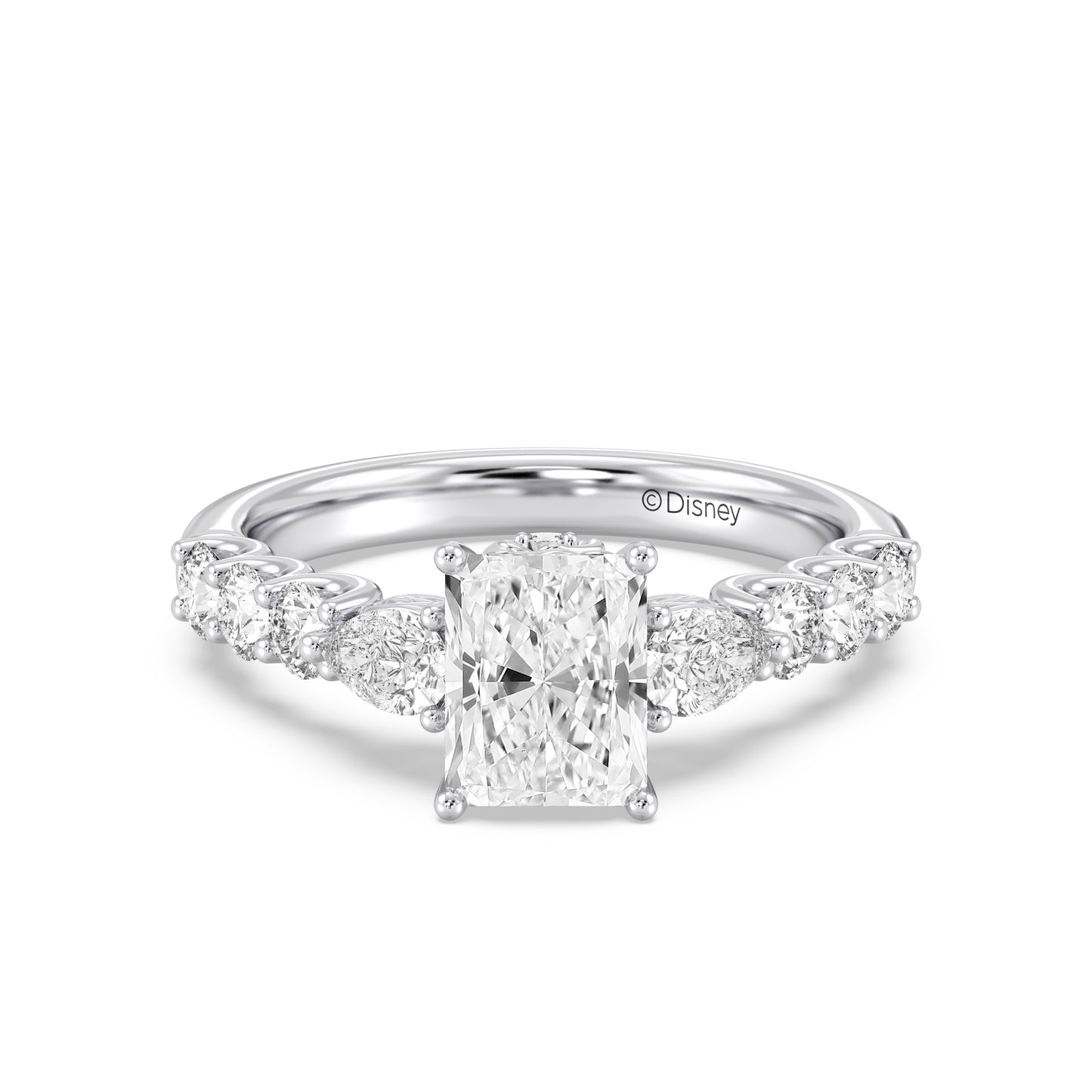 Enchanted Star Lab Grown Diamond 14K Gold Belle Gallery Engagement Ring