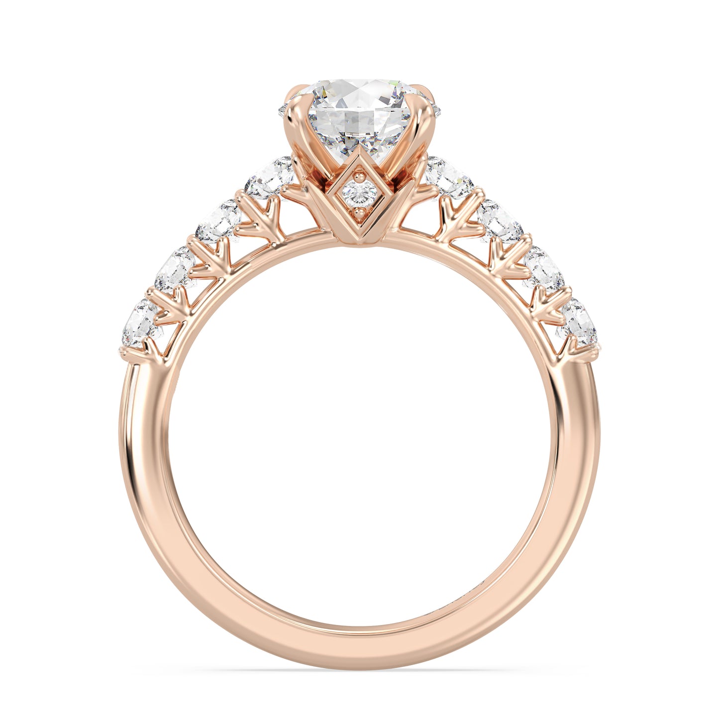 Enchanted Star Lab Grown Diamond 14K Gold Elsa Engagement Ring