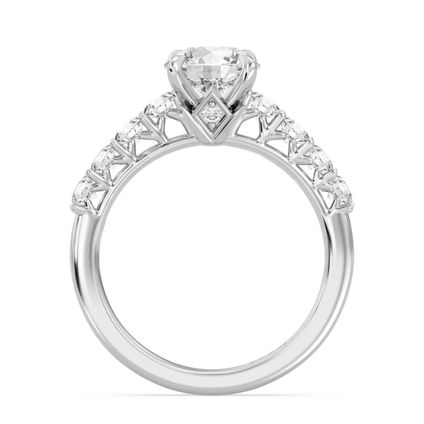 Enchanted Star Lab Grown Diamond 14K Gold Elsa Engagement Ring