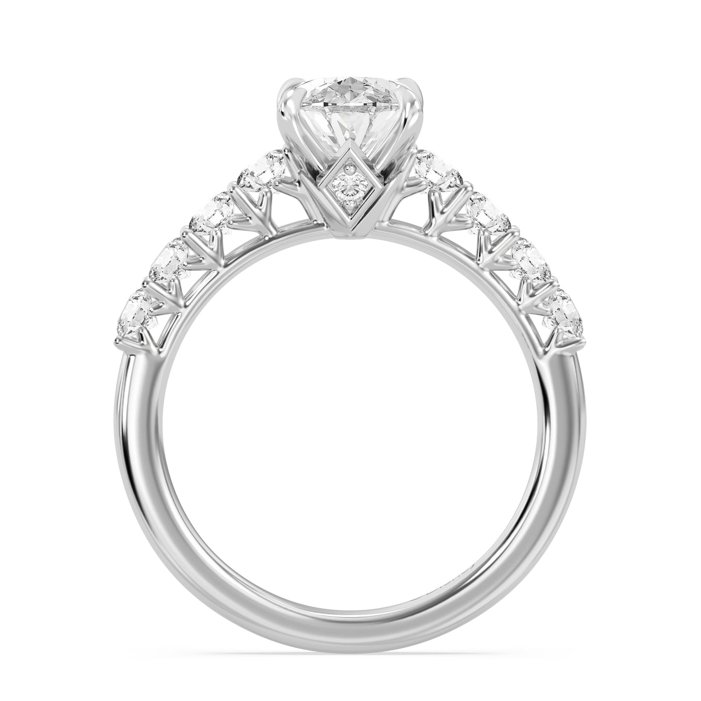 Enchanted Star Lab Grown Diamond 14K Gold Elsa Engagement Ring