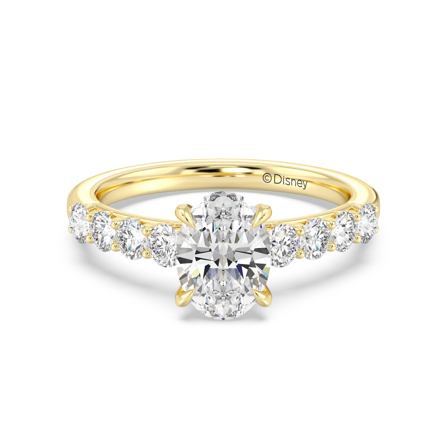 Enchanted Star Lab Grown Diamond 14K Gold Elsa Engagement Ring