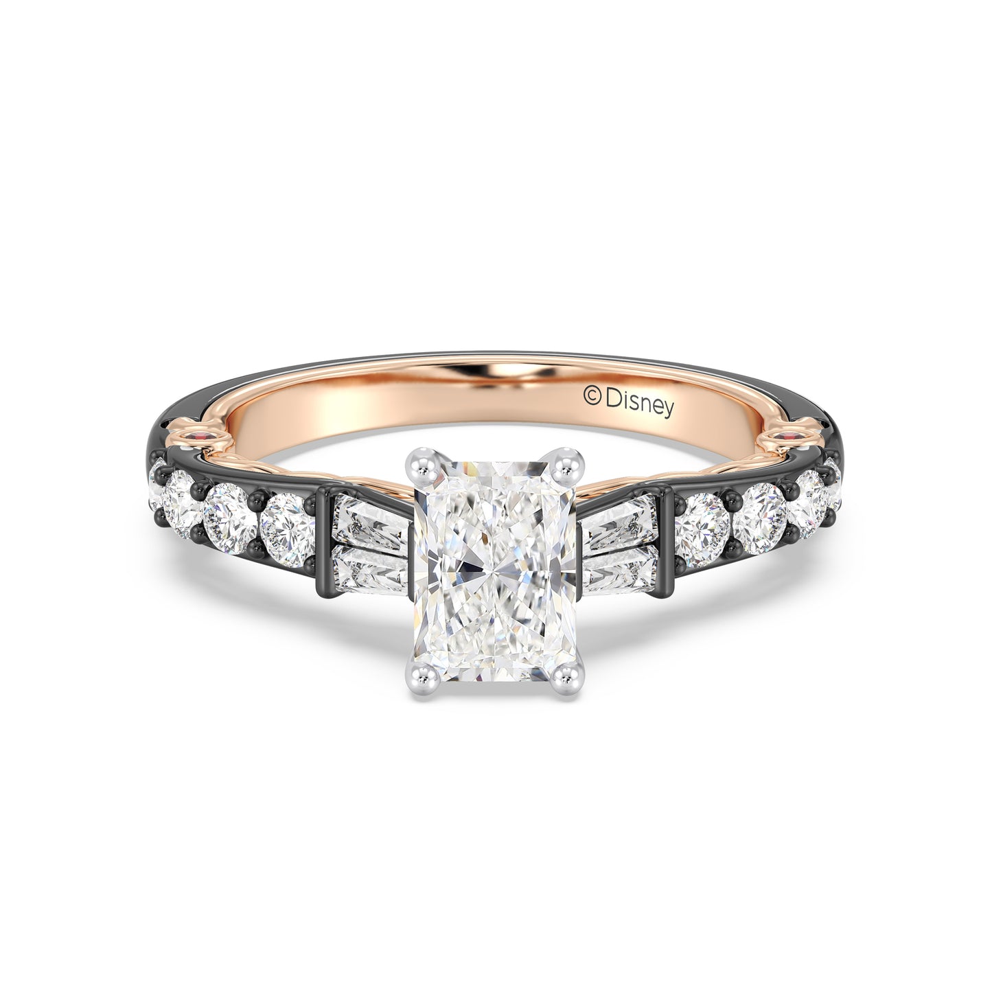 Enchanted Star Lab Grown Diamond 14K Gold Evil Queen Engagement Ring