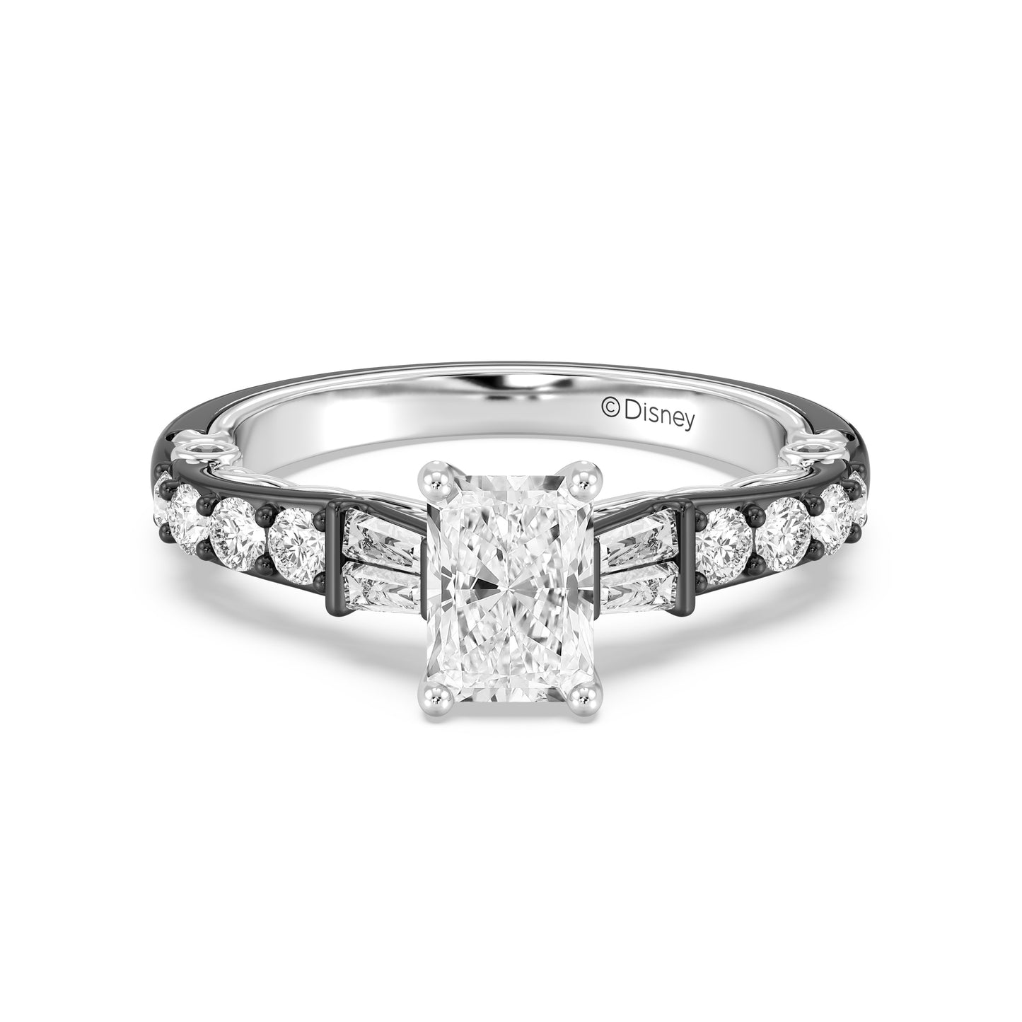 Enchanted Star Lab Grown Diamond 14K Gold Evil Queen Engagement Ring