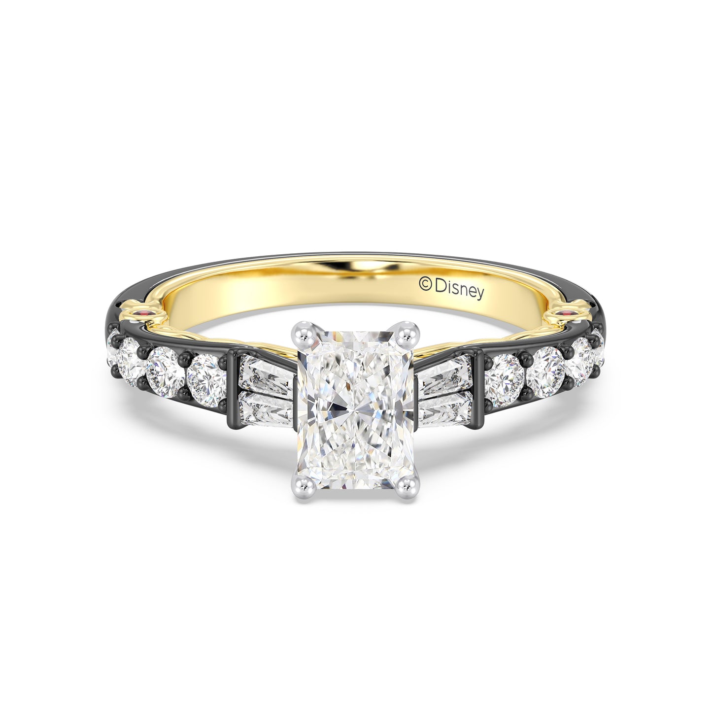 Enchanted Star Lab Grown Diamond 14K Gold Evil Queen Engagement Ring