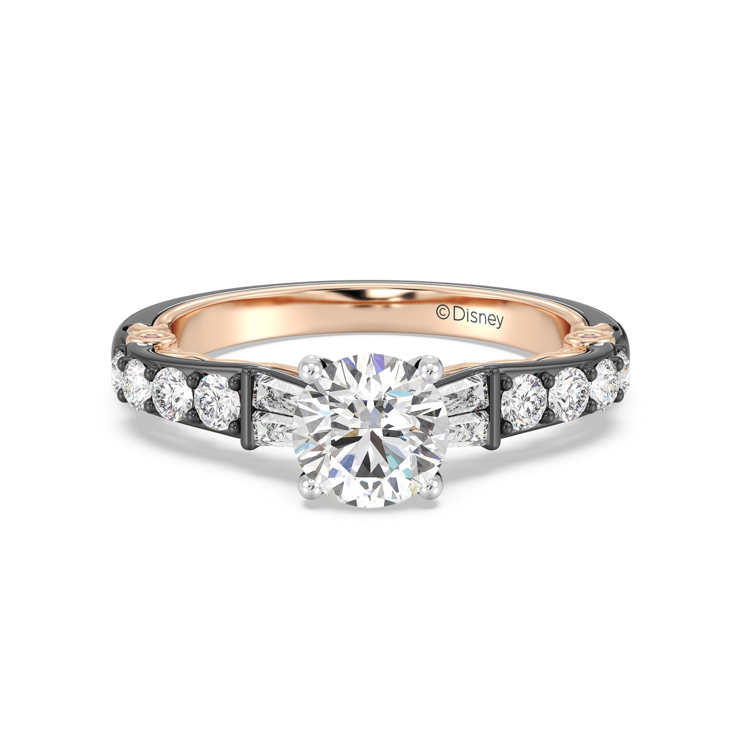 Enchanted Star Lab Grown Diamond 14K Gold Evil Queen Engagement Ring