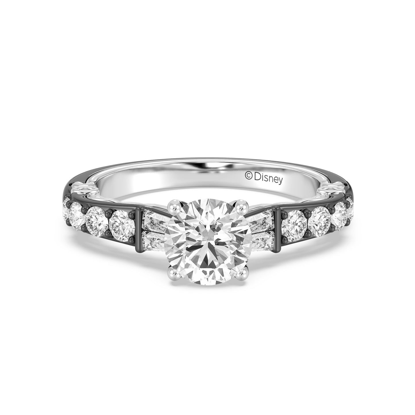Enchanted Star Lab Grown Diamond 14K Gold Evil Queen Engagement Ring