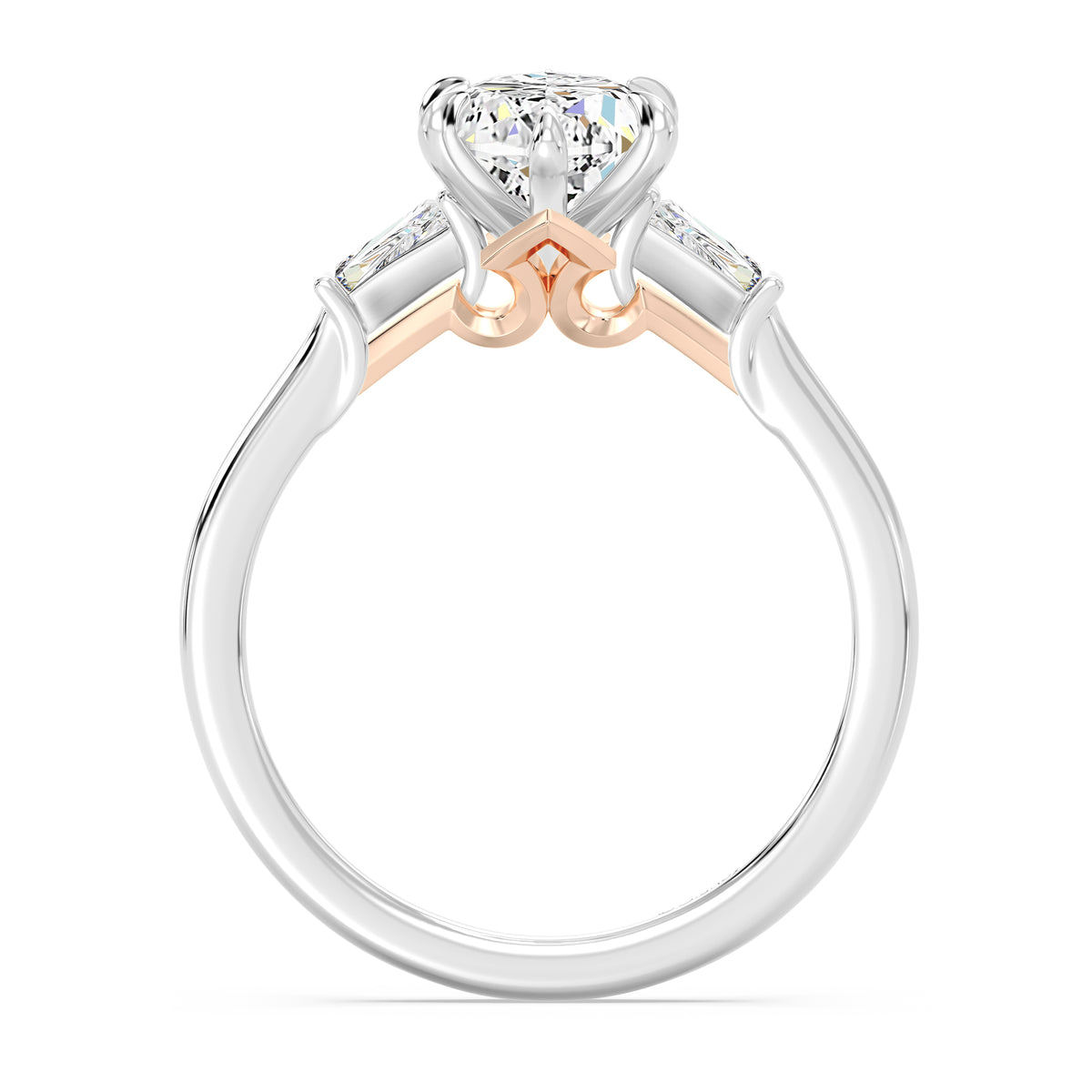 Enchanted Star Lab Grown Diamond And 14K Gold, Disney's Aurora Engagement Ring