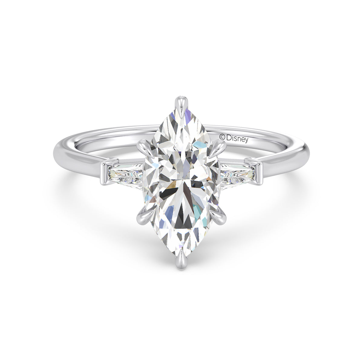 Enchanted Star Lab Grown Diamond And 14K Gold, Disney's Aurora Engagement Ring