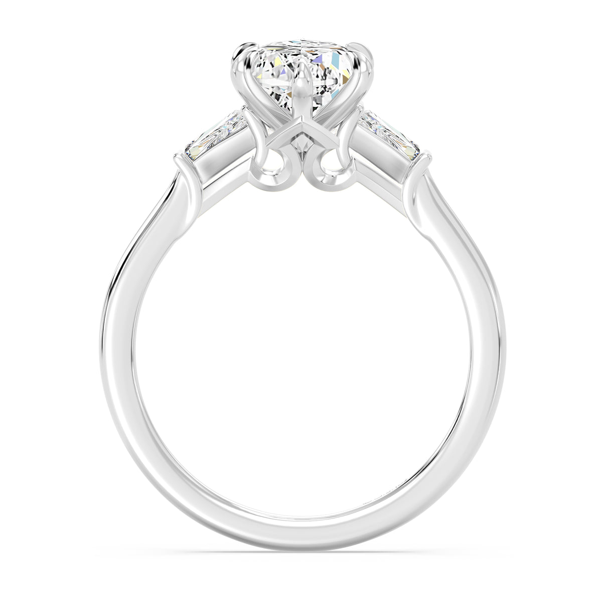 Enchanted Star Lab Grown Diamond And 14K Gold, Disney's Aurora Engagement Ring