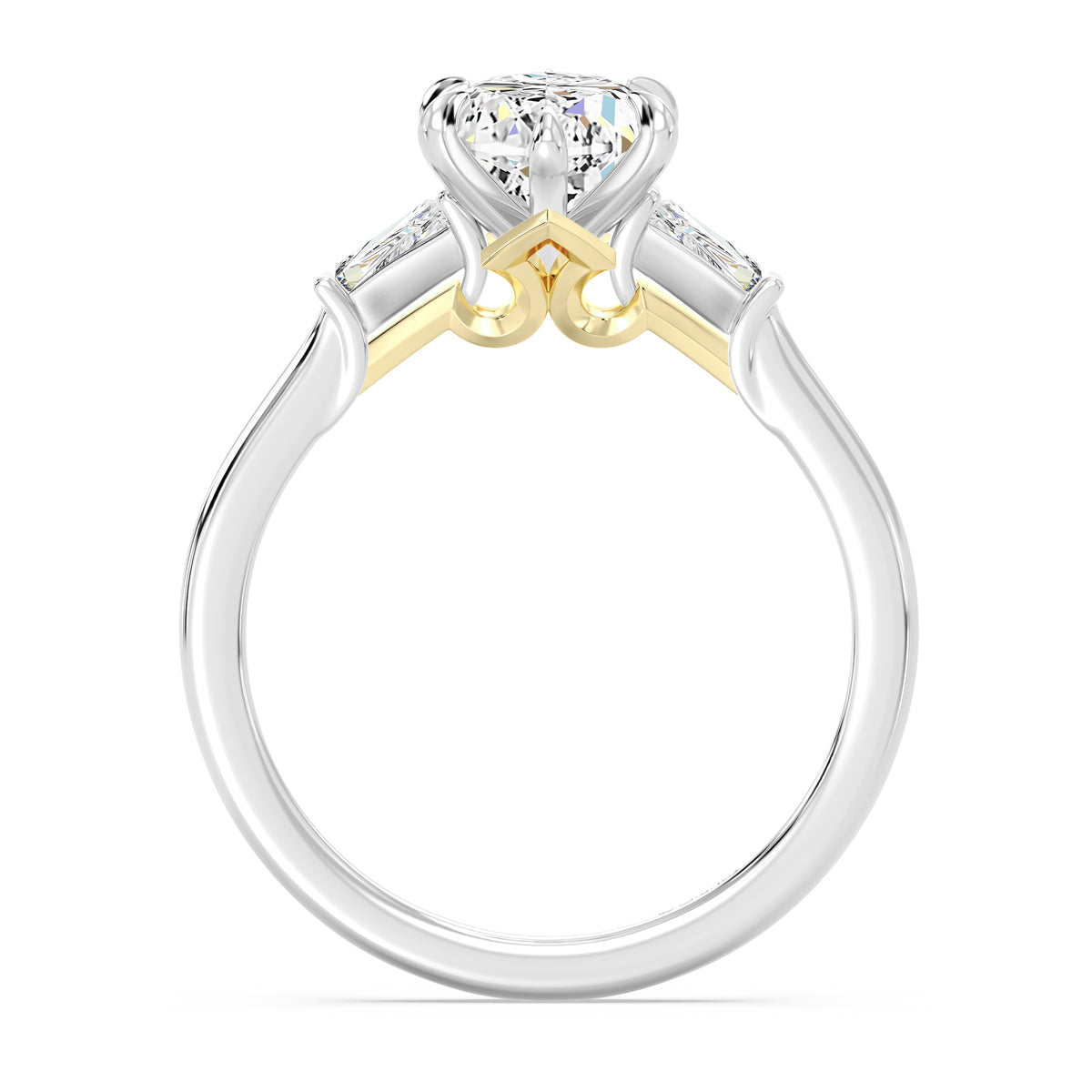 Enchanted Star Lab Grown Diamond And 14K Gold, Disney's Aurora Engagement Ring