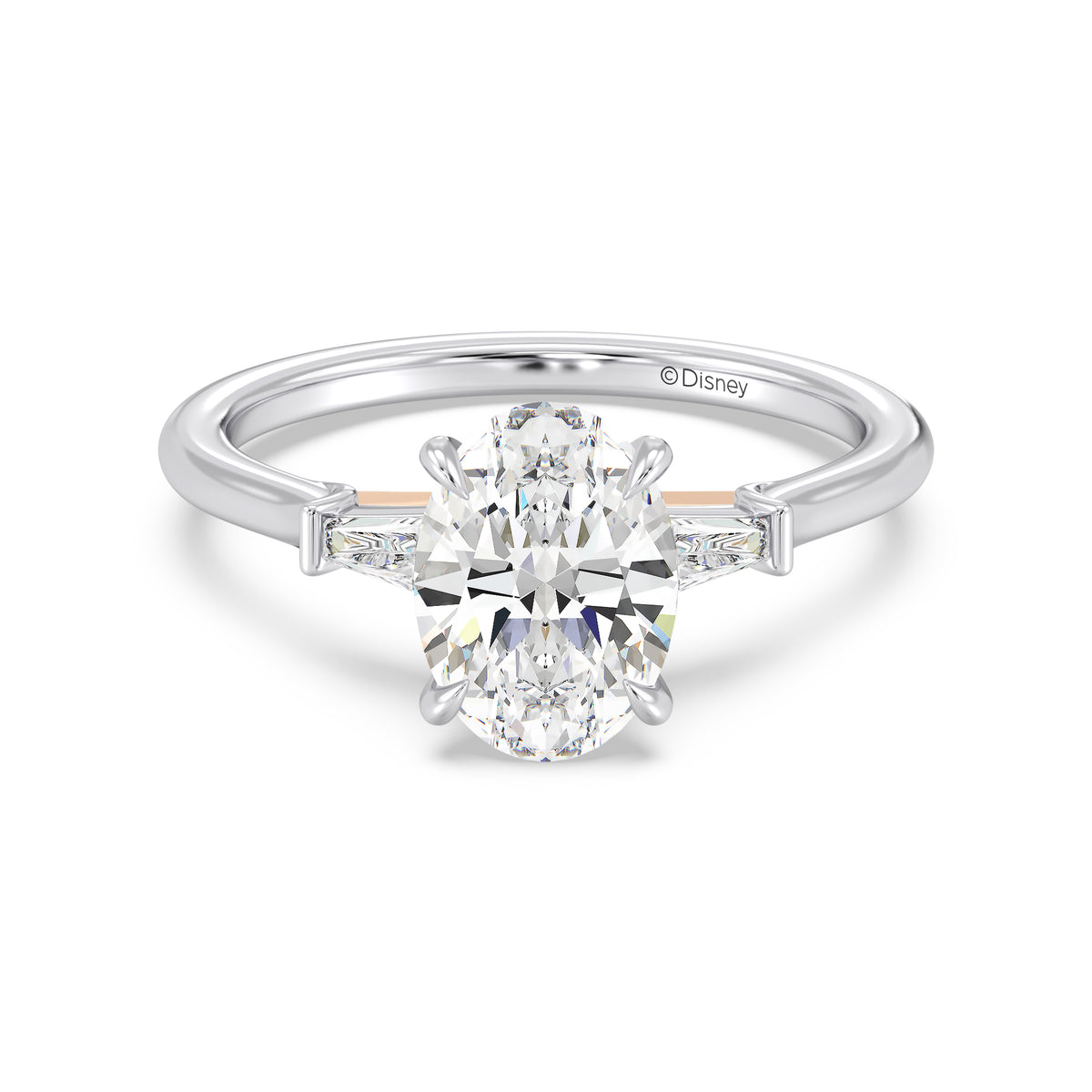 Enchanted Star Lab Grown Diamond And 14K Gold, Disney's Aurora Engagement Ring