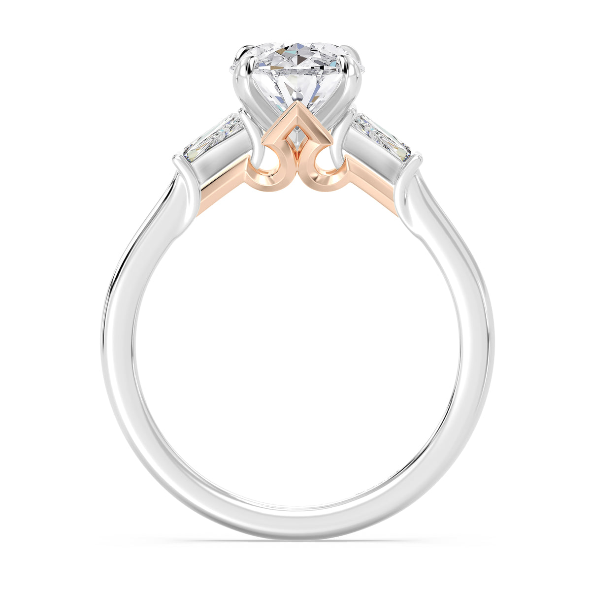 Enchanted Star Lab Grown Diamond And 14K Gold, Disney's Aurora Engagement Ring