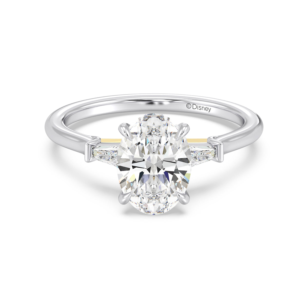 Enchanted Star Lab Grown Diamond And 14K Gold, Disney's Aurora Engagement Ring