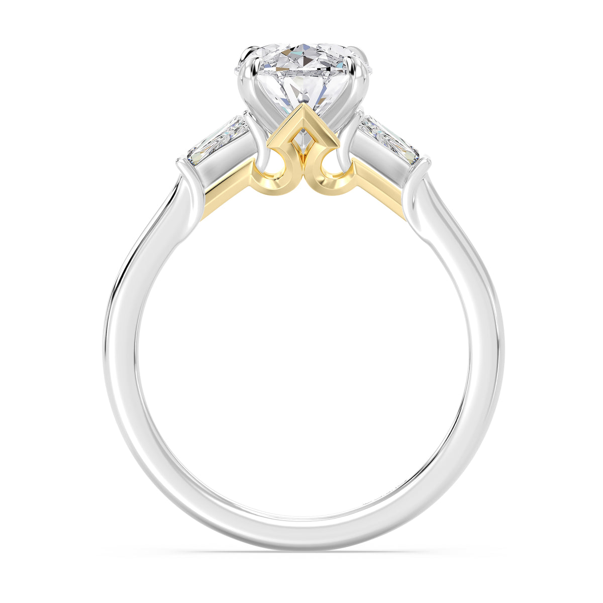 Enchanted Star Lab Grown Diamond And 14K Gold, Disney's Aurora Engagement Ring