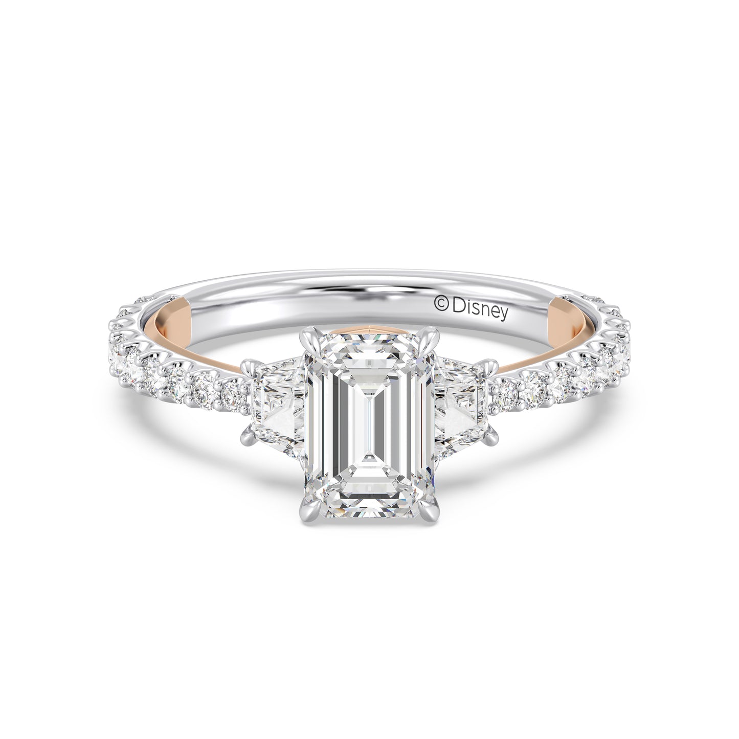 Enchanted Star Lab Grown Diamond And 14K Gold, Disney's Aurora Engagement Ring
